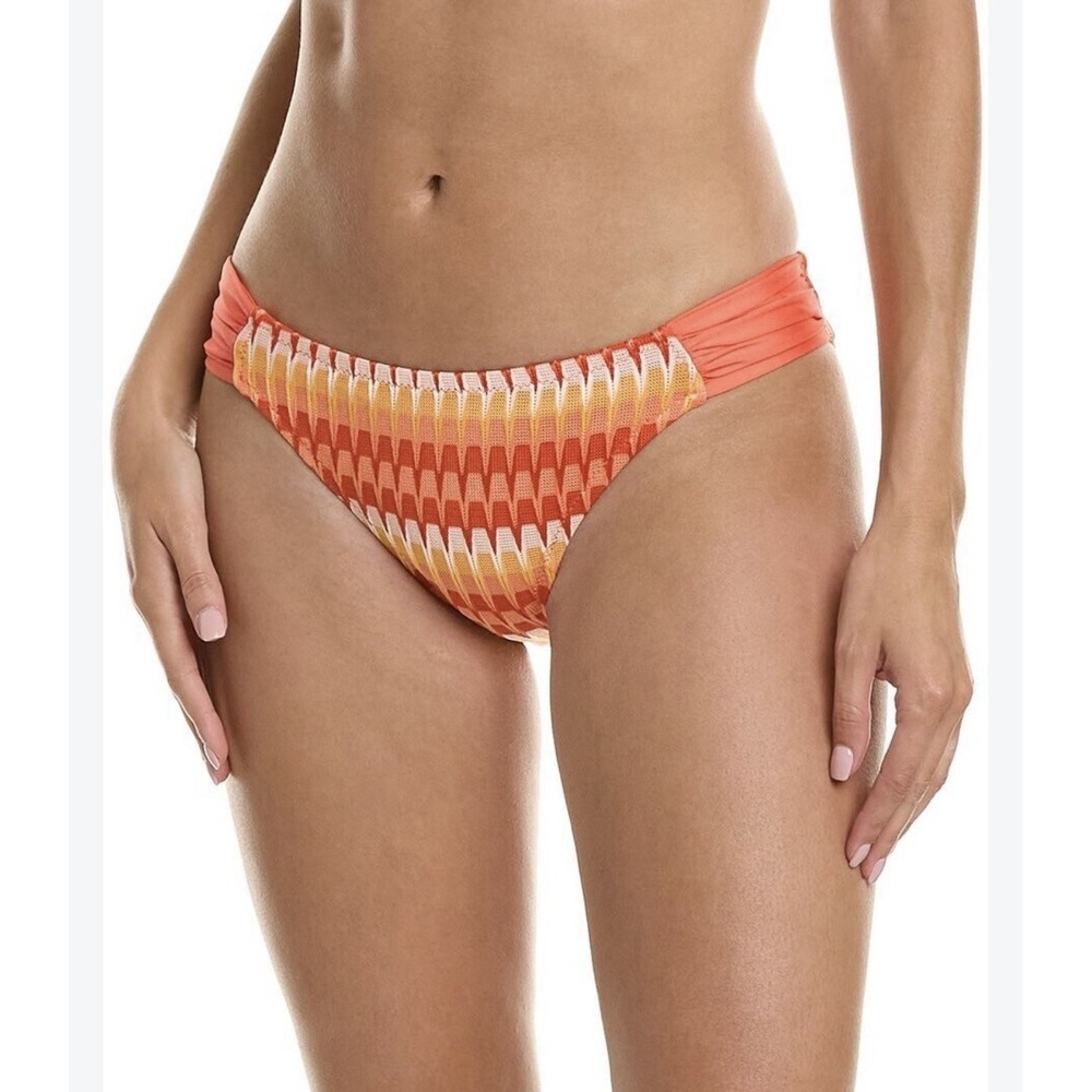 Trina Turk 'Sunray' Crochet Hipster Bikini Bottom Multicolor Size 6 Beach NWT